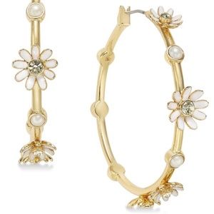 Kate Spade - Loves Me Loves Me Not Hoop Earrings